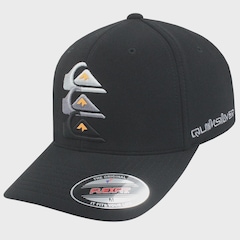 Boné Adulto Quiksilver Emb Three Logo Aba Curva - Foto 1