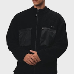 Jaqueta Masculina Oakley Essential Sherpa Blackout - Foto 1