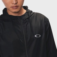 Jaqueta Corta Vento Masculina Oakley Essential Windbreaker Blackout - Foto 3