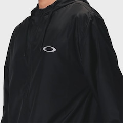 Jaqueta Corta Vento Masculina Oakley Essential Windbreaker Blackout - Foto 4