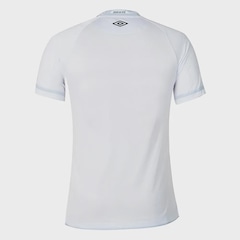 Camisa Masculina do Santos Oficial 1 2025 Jogador Umbro - Foto 3