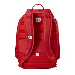 Mochila de Tênis Wilson Super Tour Red 49 Litros - Foto 2