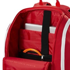 Mochila de Tênis Wilson Super Tour Red 49 Litros - Foto 6