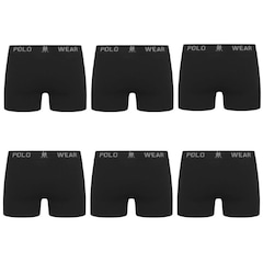 Cueca Boxer Polo Wear - 6 Unidades - Masculina - Foto 2