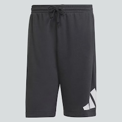 Bermuda Adidas MH Boss Big Logo Preta e Branca - Foto 3