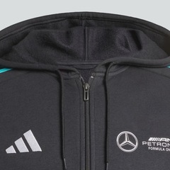 Jaqueta Masculina adidas DNA Mercedes AMG Petronas com Capuz - Foto 4