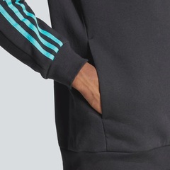 Jaqueta Masculina adidas DNA Mercedes AMG Petronas com Capuz - Foto 8