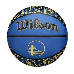 Bola de Basquete Wilson NBA Team Warriors - Foto 1