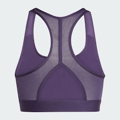 Top Feminino adidas Logo Powereact Suporte Médio - Foto 2