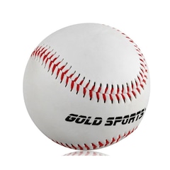 Bola de Baseball Gold Sports com Miolo Cortiça e Borracha - Foto 1
