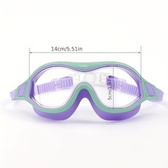 Máscara de Natação Gold Sports Olimpic High Definition 9.0 Adulto - Foto 2