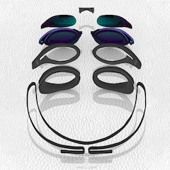 Óculos de Natação Gold Sports Vanquisher Pro Performance 7.0 - Adulto - Foto 5