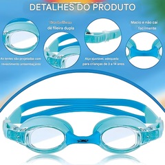 Óculos de Natação Gold Sports Kids Little Bubble - Adulto - Foto 2