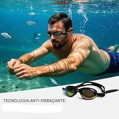 Óculos de Natação Gold Sports Ripper Performance Polarizado 9.0 HD - Adulto - Foto 7