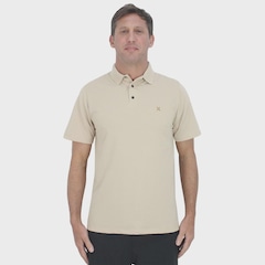 Camisa Polo Hurley Weekend Ocre Masculina - Foto 1