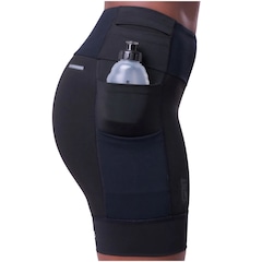 Bermuda Authen Grit Bossa 3 Bolsos 18cm Rio 2025 Feminina - Foto 3