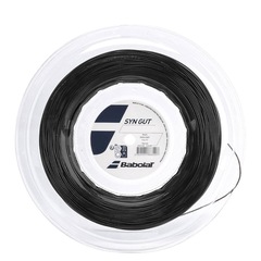 Corda Babolat Syn Gut 17L 1.25mm Rolo com 200 Metros - Foto 1