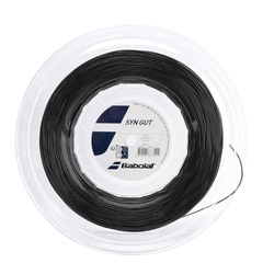 Corda Babolat Syn Gut 16L 1.30mm Rolo com 200 Metros - Foto 1