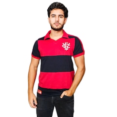 Camisa do Vitória Polo Retrô 1990 Retrô Mania Masculino - Foto 3