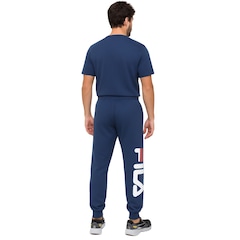 Calça Moletom Masculina Fila Bascia Letter - Foto 2
