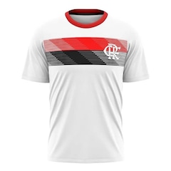 Camisa do Flamengo Braziline Talent Branco Masculina - Foto 1