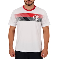 Camisa do Flamengo Braziline Talent Branco Masculina - Foto 3