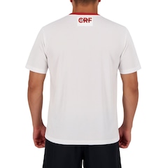 Camisa do Flamengo Braziline Talent Branco Masculina - Foto 4