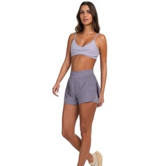 Short Feminino Alto Giro Sobreposto Eterno Abert - Foto 1