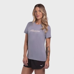 Camiseta Mizuno Basic Run Bird Feminina - Foto 1
