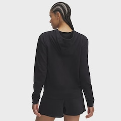 Blusão de Moletom Feminino Under Armour com Capuz Rival Terry - Foto 2