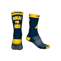 Meia de Ciclismo Cano Médio esportiva corrida ERT Caminho da Fé Unissex Tam 38-42 - Foto 1