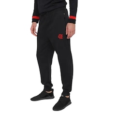 Calça de Moletom do Flamengo Braziline Gaming Masculina - Foto 2