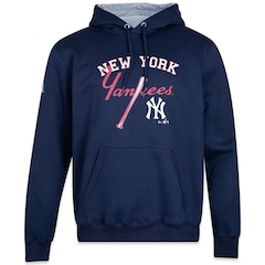 Blusão de Moletom Canguru Masculino New Era New York Yankees Club House - Foto 1