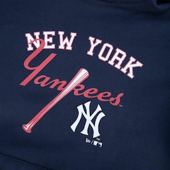 Blusão de Moletom Canguru Masculino New Era New York Yankees Club House - Foto 4