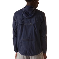 Jaqueta Corta Vento Masculina Fila com Capuz Racer Run - Foto 2