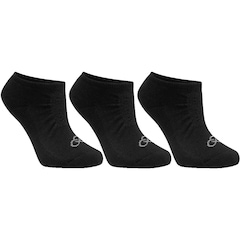 Kit 3 Meias Cano Invisível Olympikus Esportiva Atoalhada Pares Tamanho 33 ao 38 Masculina - Foto 1