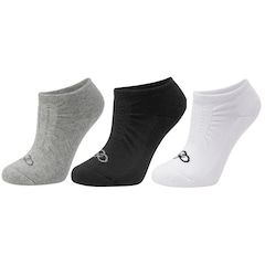 Kit 3 Meias Cano Invisível Olympikus Esportiva Atoalhada Pares Tamanho 33 ao 38 Masculina - Foto 2