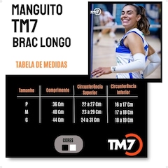 Manguito Para Vôlei Brac7 Longo Tm7 - Foto 5