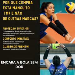 Manguito Para Vôlei Brac7 Longo Tm7 - Foto 6