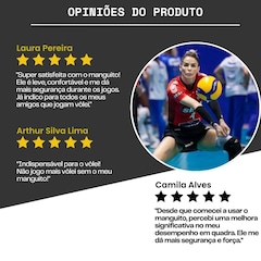 Manguito Para Vôlei Brac7 Longo Tm7 - Foto 7