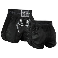 Short Muay Thai Venum Edição Elite Dark - Masculino - Foto 5