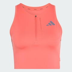 Top Feminino adidas Adizero com bolso para gel Crop - Foto 2
