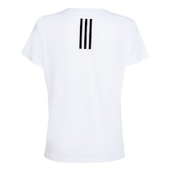 Camiseta Feminina adidas Own The Run 3 Listras - Foto 2