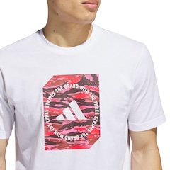 Camiseta Adidas M/C Camo Shape Graphic Masculina - Foto 4
