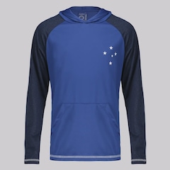 Camisa do Cruzeiro Manga Longa Laçado Braziline Infantil - Foto 1