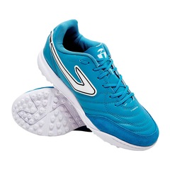 Chuteira de Society Infantil Suíço Topper Maestro Club V Prisma Pack - Foto 4