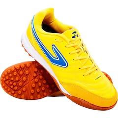 Chuteira de Society Adulto Suíço Topper Maestro Club V Prisma Pack - Foto 4