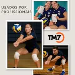Joelheira de Volei TM7 Pro Light - Foto 6