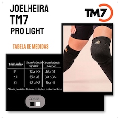 Joelheira de Volei TM7 Pro Light - Foto 5