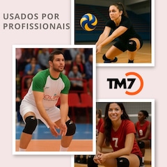 Joelheira de Volei TM7 Pro Light - Foto 6